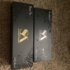 Straight Ahead Brush and hair straightener!!!